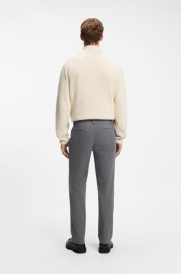 Boss Chinos in structured stretch cotton herr – bild 2