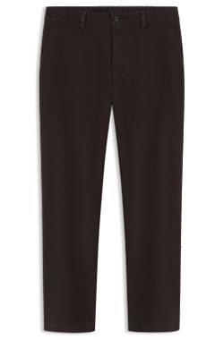 Chinos in structured stretch cotton