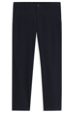Chinos in structured stretch cotton
