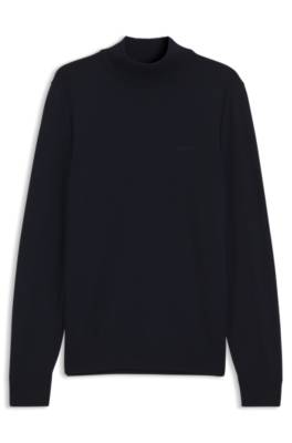 Boss High-neck sweater stickade tröjor herr – bild 4