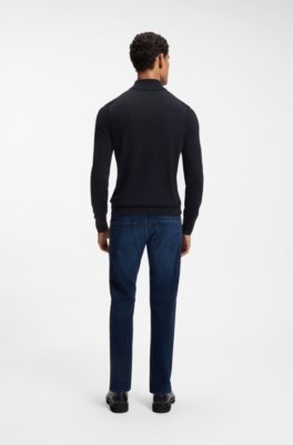 Boss High-neck sweater stickade tröjor herr – bild 3