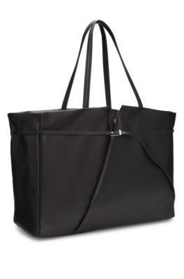 BOSS - Runway BOSS Revers tote bag in leather - Black