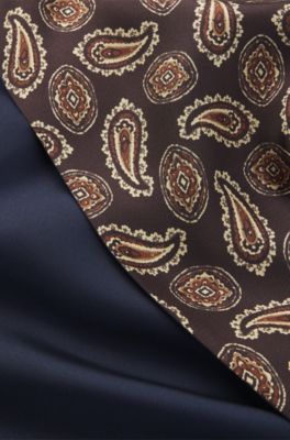 Runway neckwear gift set in silk, Patterned