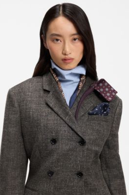 Runway Neckwear Geschenk-Set aus Seide, Gemustert