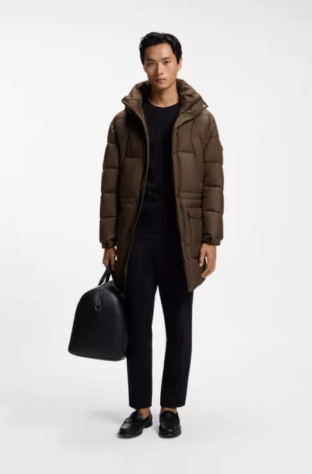 Veste matelassée avec finition déperlante