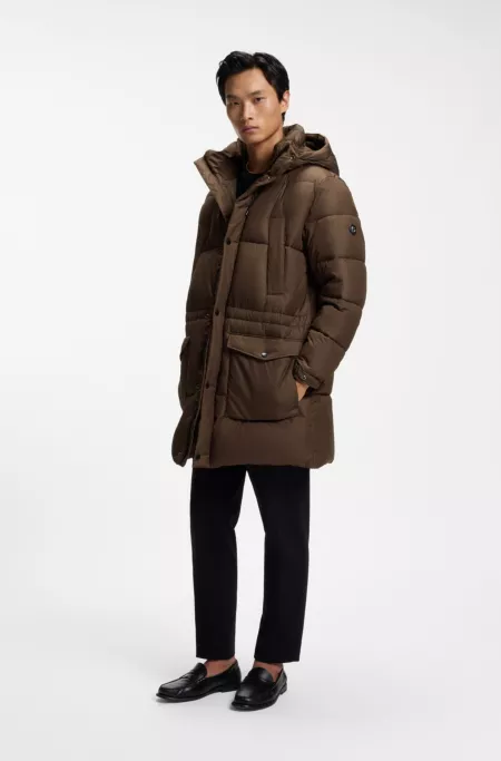 Veste matelassée avec finition déperlante