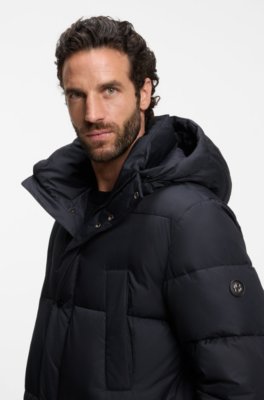 Padded jacket with water-repellent finish 3