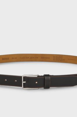 Cintura in pelle, Nero