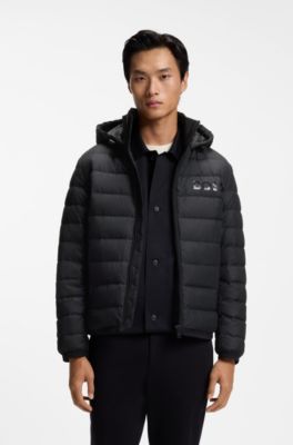 퀼팅 다운 재킷, 블랙