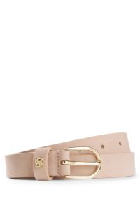 Suede belt, Light Beige