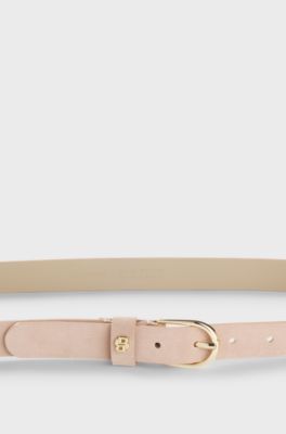 Suede belt, Light Beige