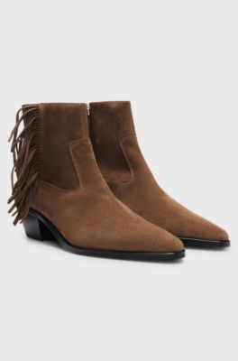 Slip-on boots , Brown