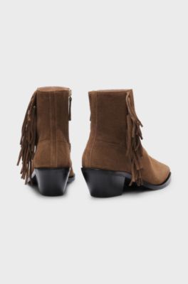Slip-on boots , Brown