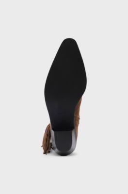 Slip-on boots , Brown