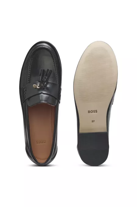 Leder-Loafer