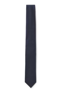 Jacquard-woven tie, Dark Blue