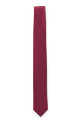 Jacquard-woven tie, Light Pink