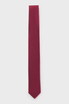 Jacquard-woven tie, Light Pink