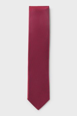 Jacquard-woven tie, Light Pink