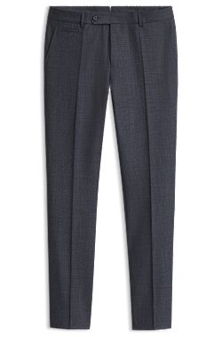 Slim-fit virgin-wool trousers