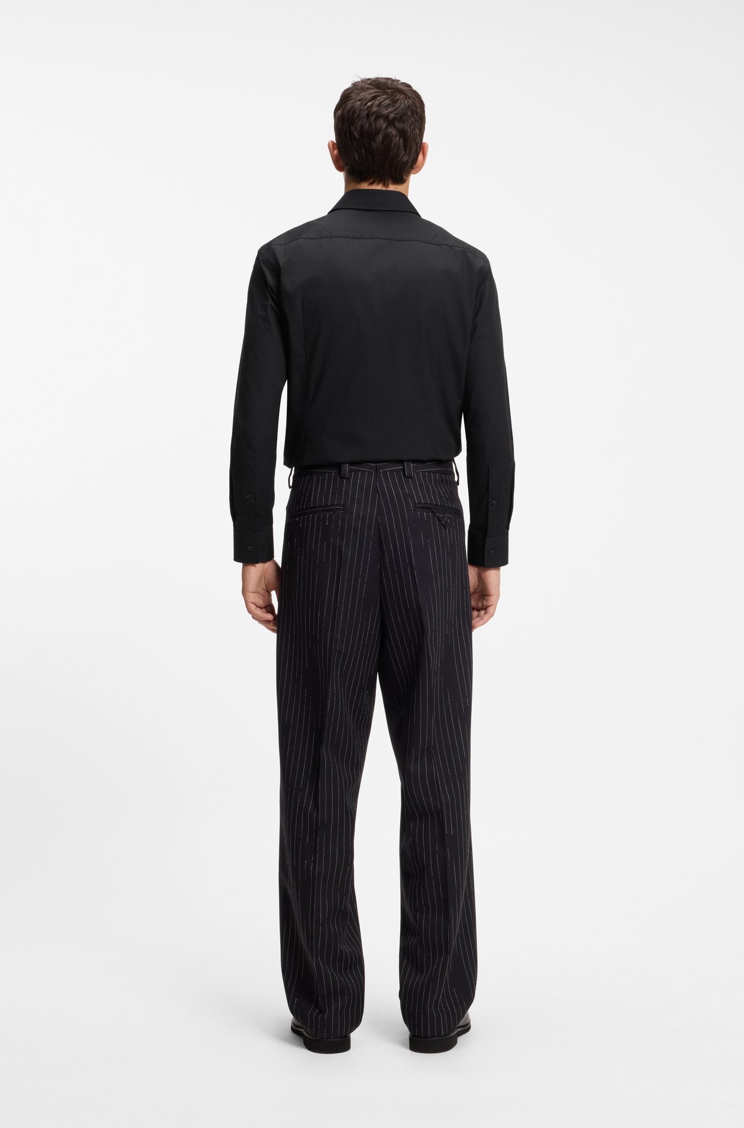 Hugo Slim-fit Kent collar shirt skjortor & blusar herr – bild 3