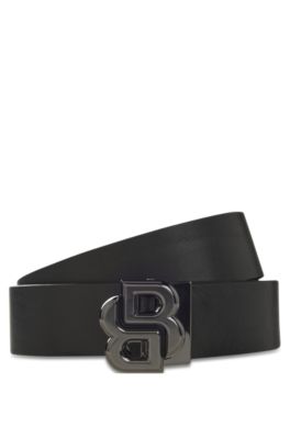 Leather belt, Black