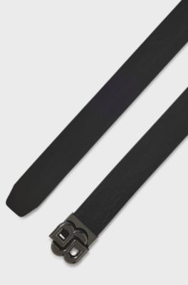 Leather belt, Black