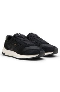 Lace-up trainers, Black