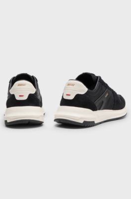 Lace-up trainers, Black