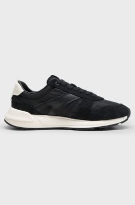 Lace-up trainers, Black
