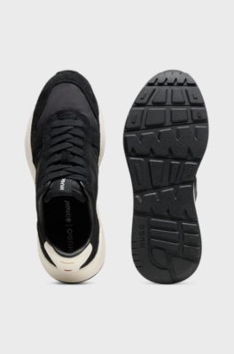 Lace-up trainers, Black