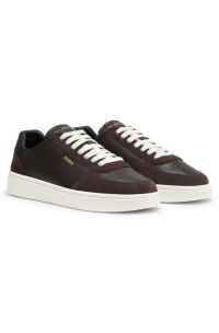 Leather trainers, Light Brown
