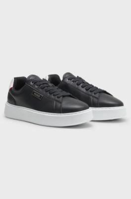 Lace-up sneakers, Black