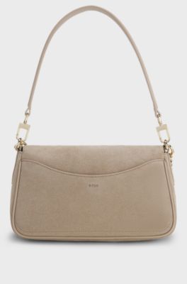 Double-B-monogram shoulder bag, Beige