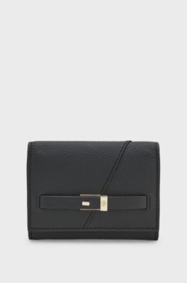 BOSS Revers leather wallet, Black