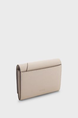 BOSS Revers leather wallet, Light Beige
