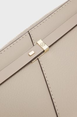 BOSS Revers ziparound wallet, Light Beige