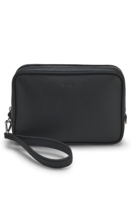 Leather portfolio, Black