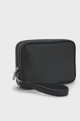 Leather portfolio, Black