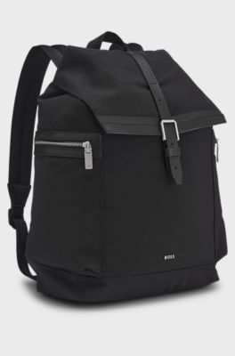 Drawstring backpack, Black