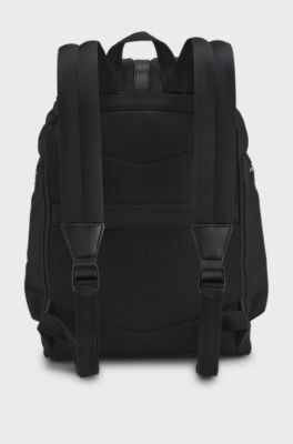 Drawstring backpack, Black