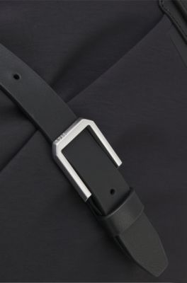 Logo-detail holdall, Black