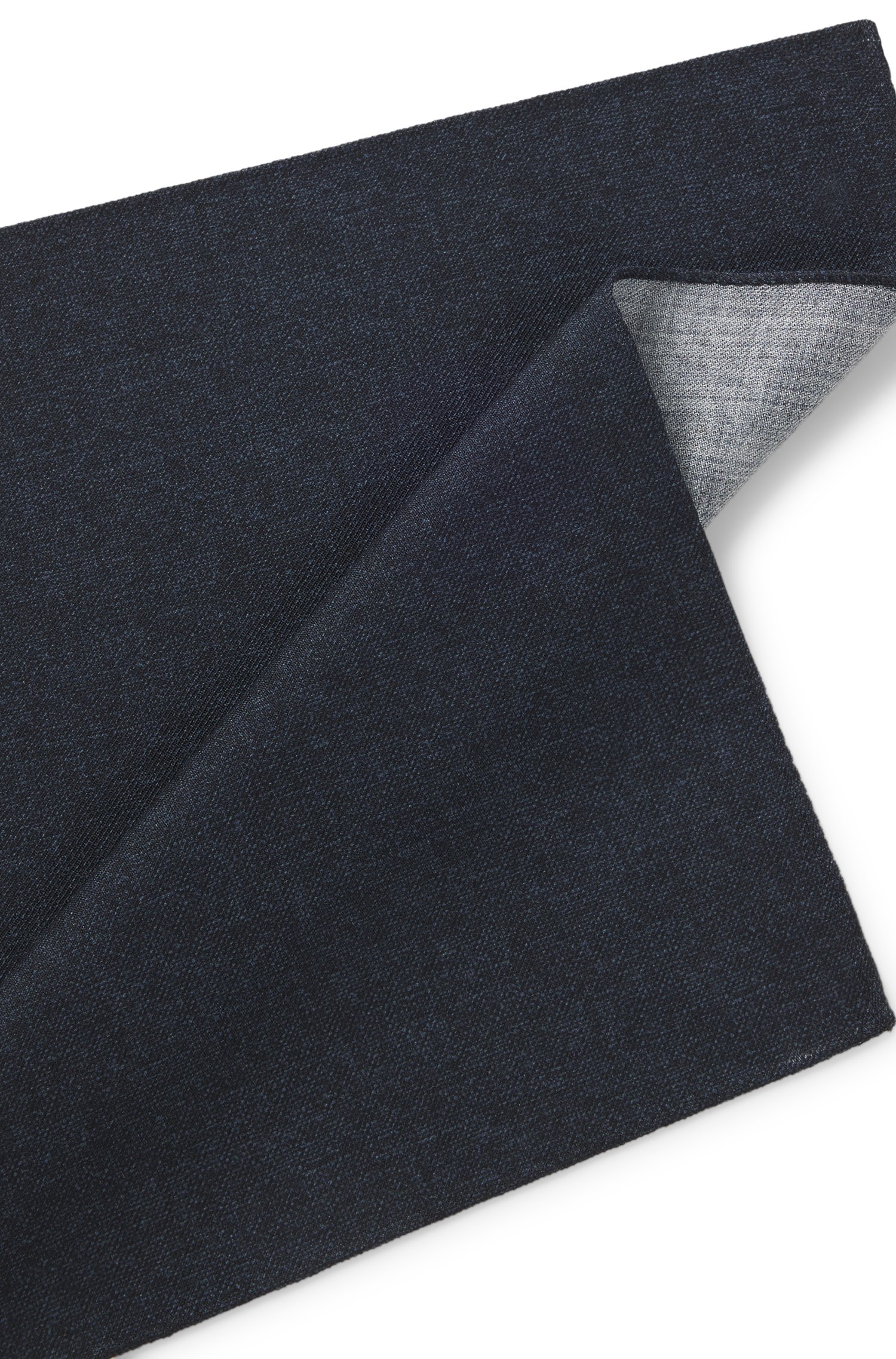 Boss Melange pocket square in wool and silk manschettknappar & slipsnålar herr – bild 3