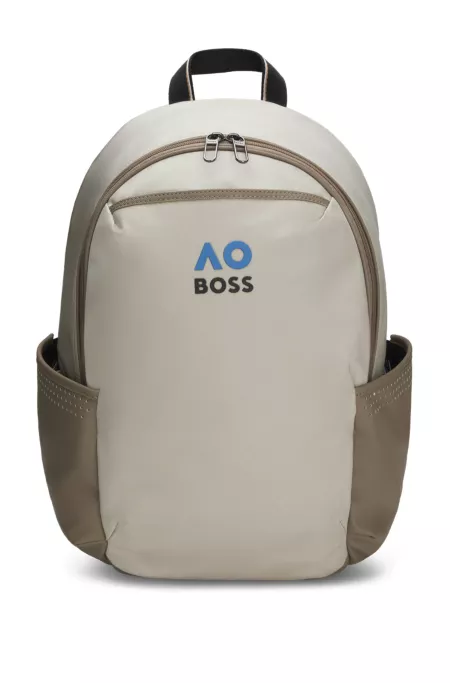 BOSS x AO logo-print backpack