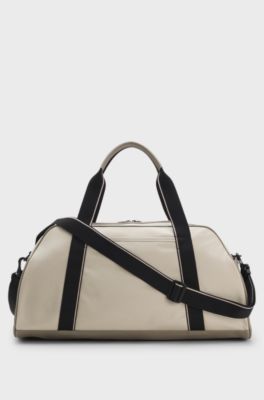 BOSS x AO zipped holdall, Light Beige