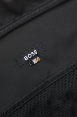 BOSS x AO zipped holdall, Light Beige