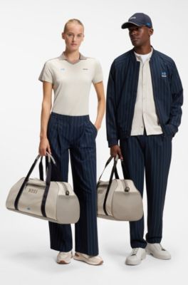 BOSS x AO zipped holdall, Light Beige