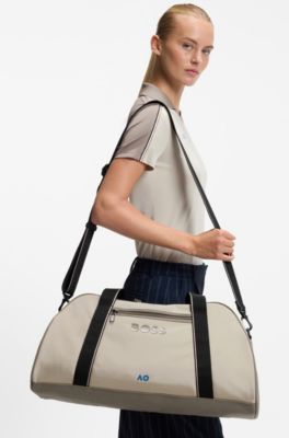 BOSS x AO zipped holdall, Light Beige