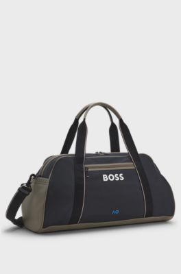 BOSS x AO zipped holdall, Dark Blue