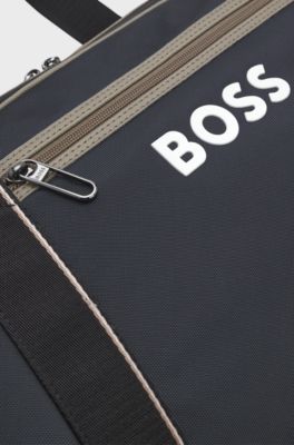 BOSS x AO zipped holdall, Dark Blue